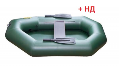 Гребная ПВХ лодка Инзер 1 гр (170) 2 НД